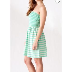 Striped tube dress